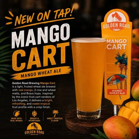 Free Pool and Mango Cart Wheat Ale