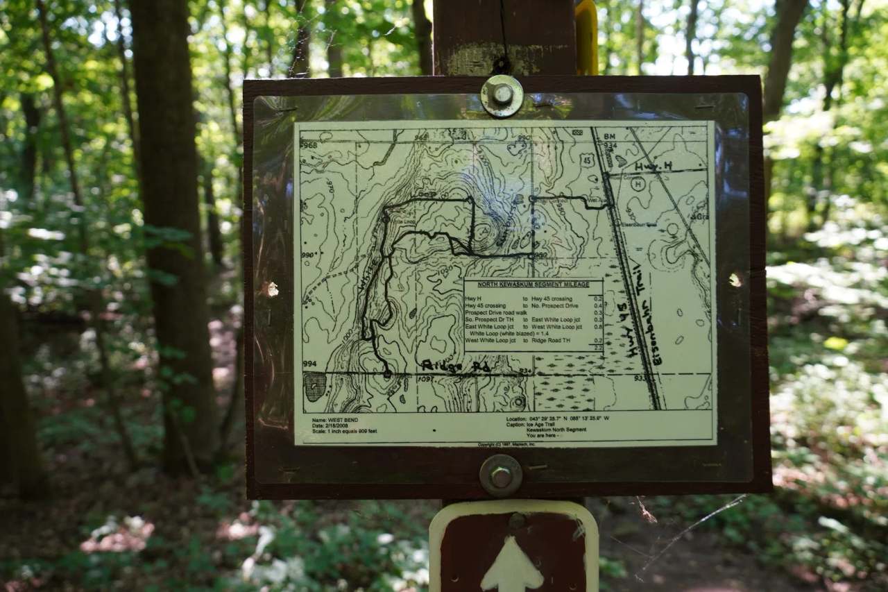 Ice Age Trail Kewaskum Parking Area — photo 4