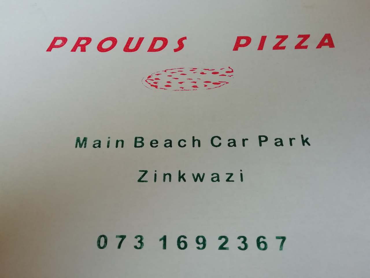 Proud's Pizzas Zinkwazi Beach — photo 5